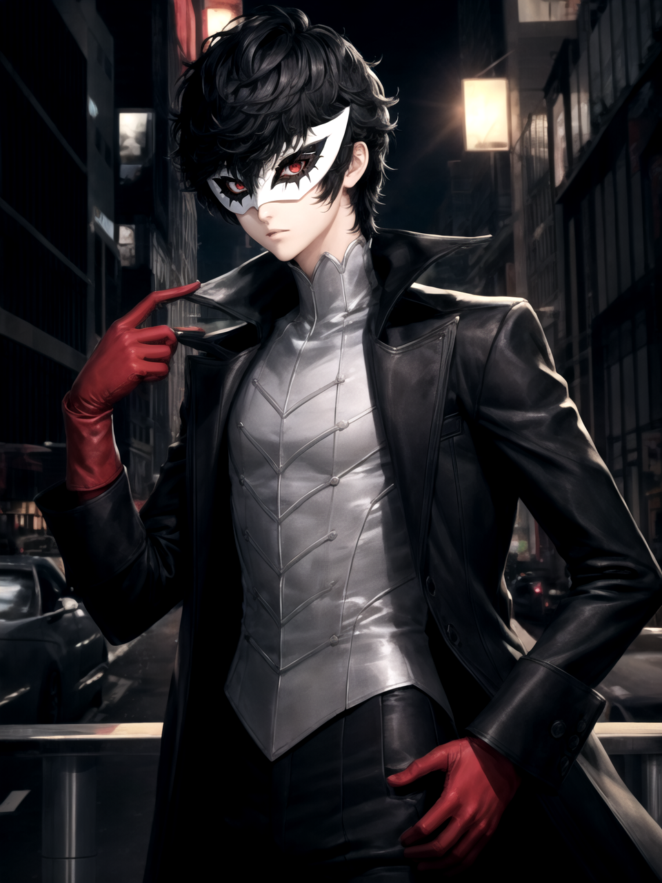 3747385798-masterpiece, best quality, 1boy, solo, male focus, dsjoker, black hair, short hair, red eyes, mask, high collar, black coat, gre.png